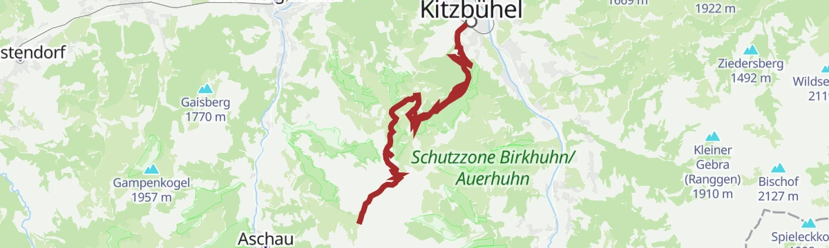 Route map: 232 | Hahnenkamm